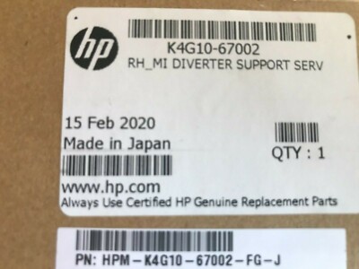 NEU HP K4G10-67002 MI Umlenkstützen Kit LATEX 3500 3600 (inkl MwSt) 