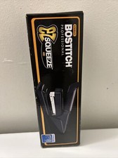 Stanley Bostitch EZ Squeeze Desktop Stapler, 40-Sheet Capacity, Black, EA - BOSB