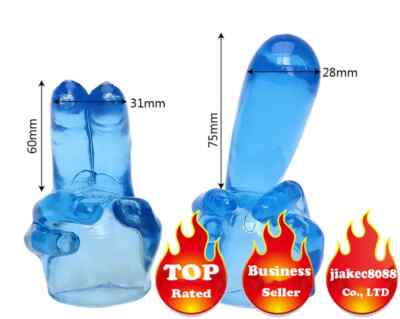 Finger Extender for Vibra Dildo Vaginal Anal Plug Stretcher Masturbator Sex  Toys
