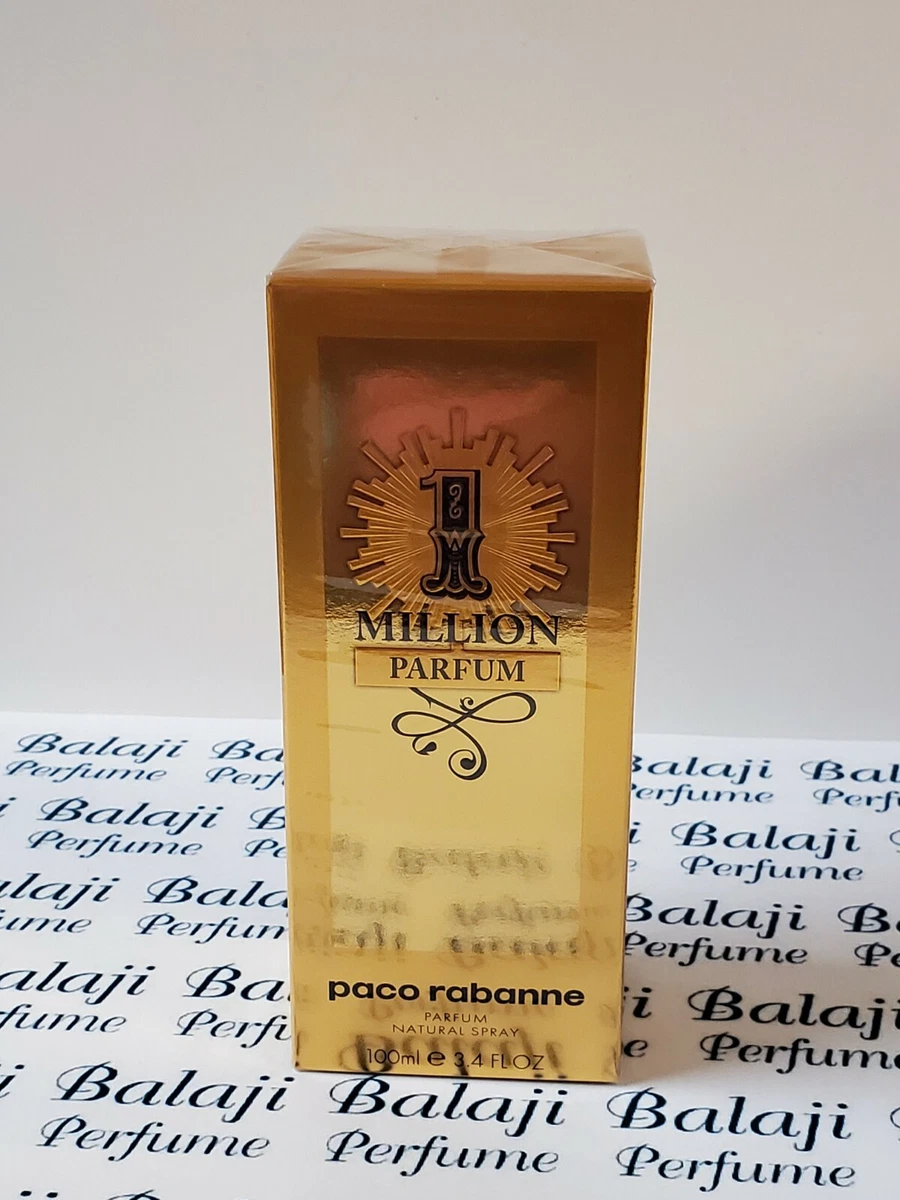 1 MILLION 3.4OZ PARFUM SPRAY FOR MEN BY PACO RABANNE BRAND NEW