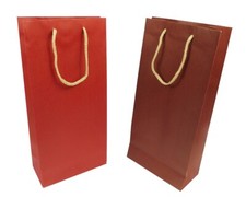 Buste 1 Bottiglia Kraft Magnum 17,5x35+8,5 Pz 12 Incarti Natalizi