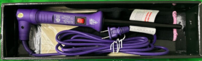 BEBELLA PROFESSIONAL  CLIPLESS CURLING IRON SMALL (PURPLE  9-18MM)NWB