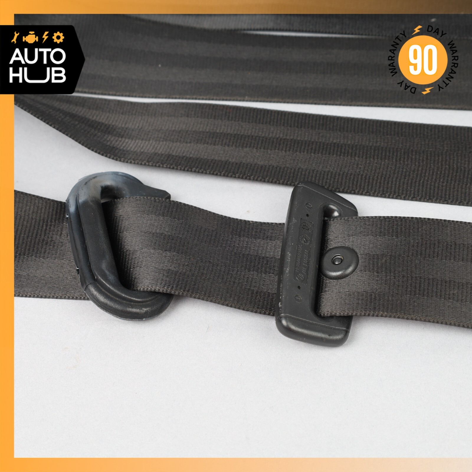 06-13 Bentley Continental Flying Spur Front Right Side Seat Belt Black OEM