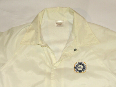 VINTAGE 1992 APPLE COMPUTER INC. PORTS-O'-CALL EMBROIDERED WINDBREAKER JACKET! L