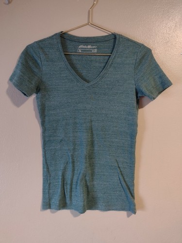 Short Sleeve V- Neck Tee T Shirt | eBay