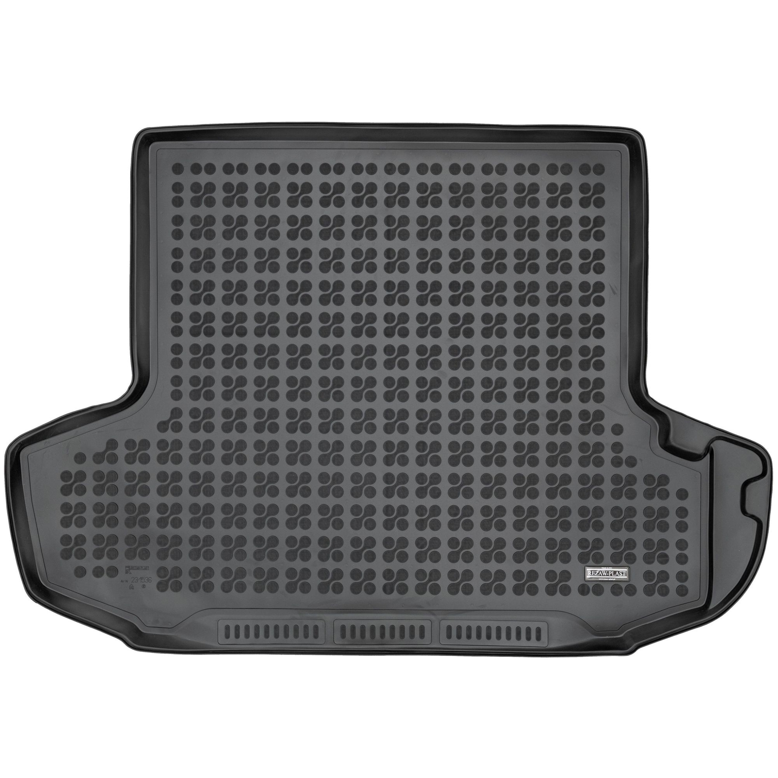 Tapis de coffre Skoda Octavia III contre les salissures en caoutchouc étanche TPE