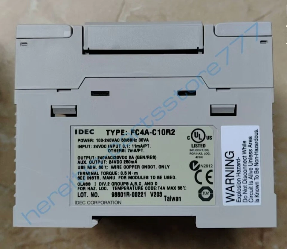 FC4A-C10R2 Brand New PLC Controller IDEC FC4A-C10R2 Fast Shipping - Image 3 of 4