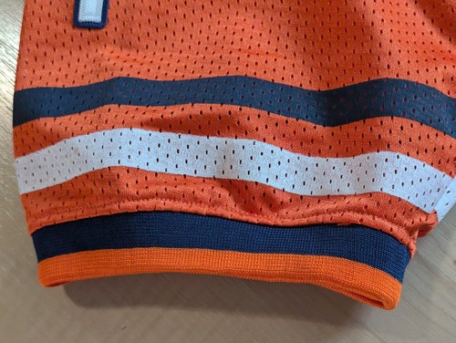 Authentic Brian Erlacker Chicago Bears Orange Stitched Jersey Size 54 - Picture 7 of 17