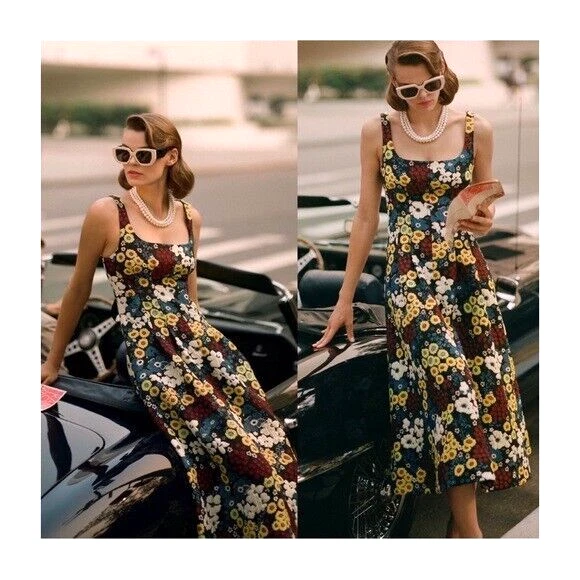 eliza j asymmetric hem dress HATCH Collection The Soraya Getaway Maxi Dress in Island Pearl