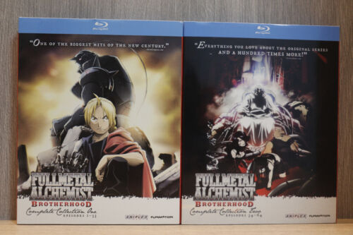 Fullmetal Alchemist: Brotherhood Colección Completa Blu-ray 1 2 Epi 1-64 Nuevo - Imagen 1 de 2