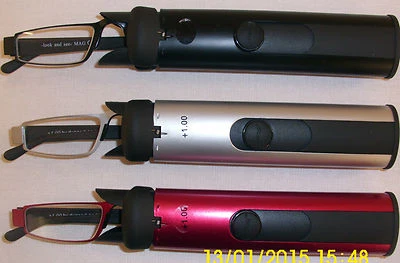 I-MAG I MAG LESEBRILLE LESEHILFE mit Schiebeetui Notbrille +1,0+1,5+2,0+2,5+3,0 .!!