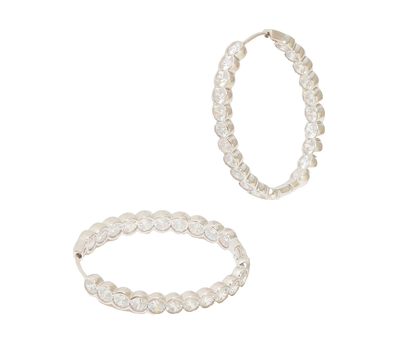 Pendientes de Moda Aro Diamonique