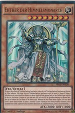 Yugioh SR01-DE000 Ehther Der Himmelsmonarch Ultra Rare 