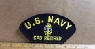 U.S. Navy - CPO Retired Embroidered Patch — photo 1