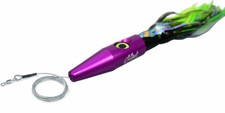 Wahoo Lure Set for High Speed Trolling 4 Lures, 2 Weights, Bag, Shock Leaders - Image 4