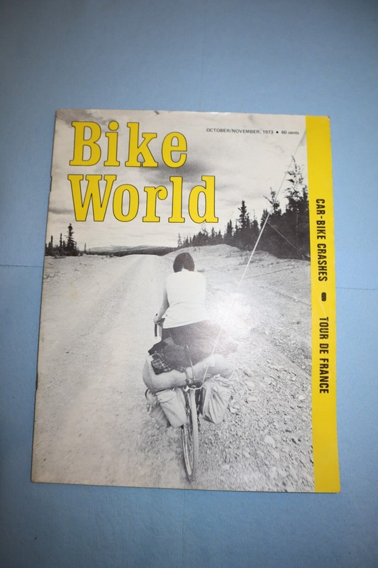 October/November 1973 issue of Bike World Magazine