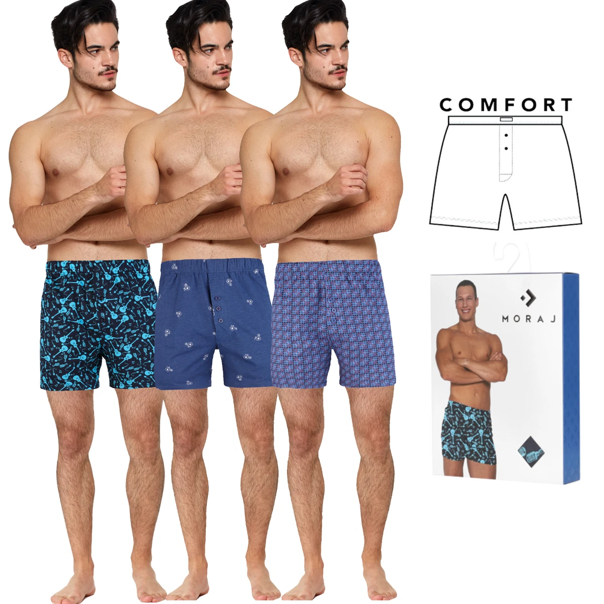 Cale on homme MORAJ 100 coton confort sous v tement taille M 4XL