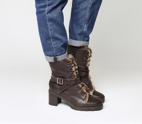 UGG Ingrid Stout Brown Leather 