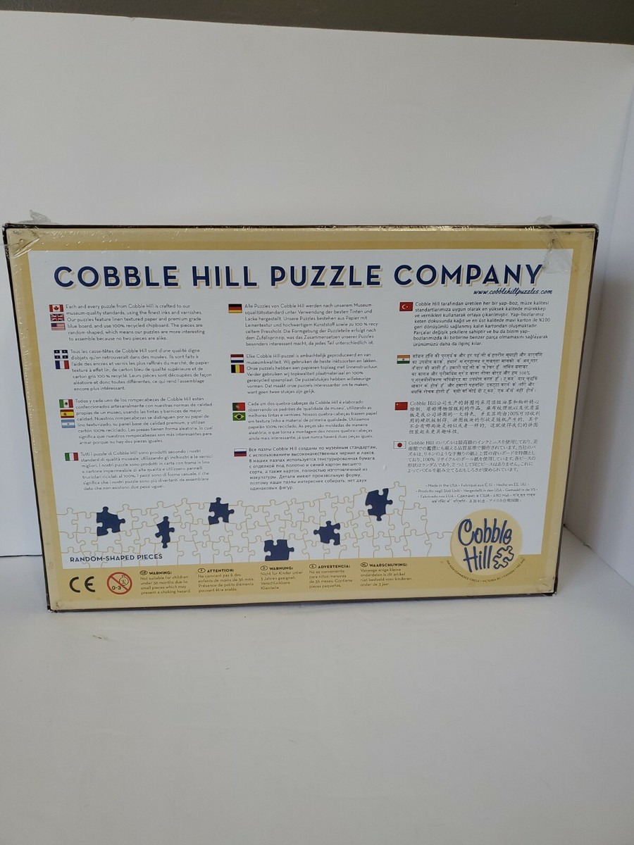 Cobble Hill 1000 Teile Puzzle 'BaristArt' – Mit Probeposter, 67,6x48,9 Cm | Umweltfreundlich, Random-cut