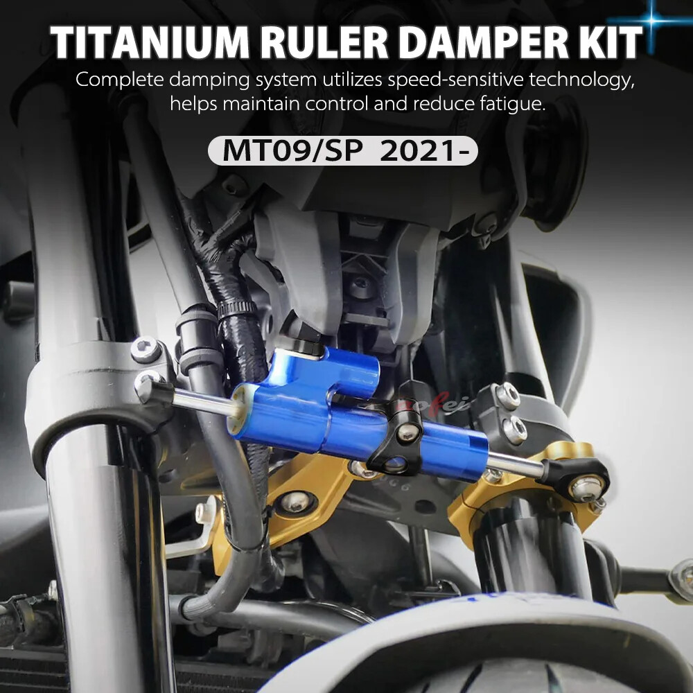 Steering Stabilize Damper Bracket Mount Kit For YAMAHA MT09 SP