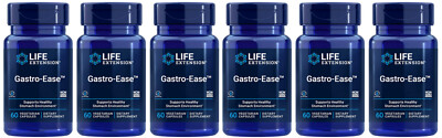 GASTRO EASE DIGESTIVE GASTRIC HEALTH  STOMACH SUPPORT 360 Veg Cap LIFE EXTENSION