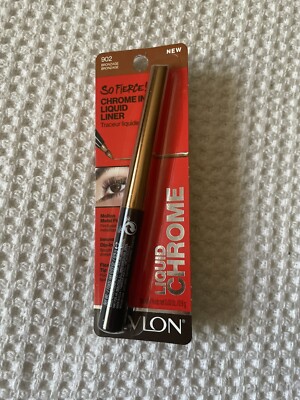 Revlon So Fierce Chrome Ink Liquid Eye Liner 902 BRONZAGE Eyeliner