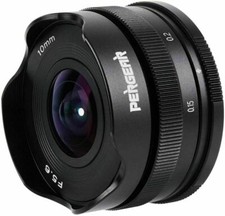 Pergear 10mm F5.6 Fisheye APS-C Wide Angle Lens for Sony E-Mount Camera