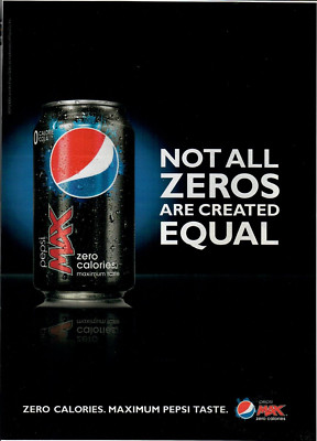 2010 Print Ad Pepsi Max Zero Calories Maximum Taste Soft Drink EBay 2010-print-ad-pepsi-max-zero-calories-maximum-taste-soft-drink-ebay