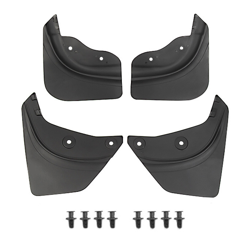 Black 4pcs Car Mud Flaps Car Mud Flaps Fender Fit for Tesla Model Y 2020-2023