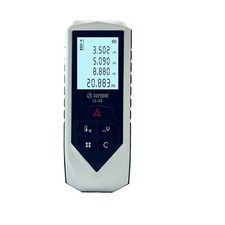 HD Laser Distance Measurer 196 FT/60M, M/In/Ft/Area/Volume, LS-60 Digital Device