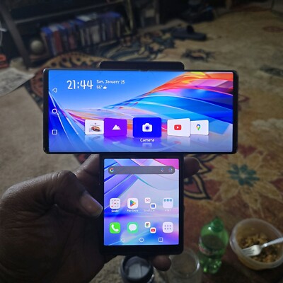 LG WING 5G - 128 GB - Illusion Sky (Unlocked) for sale online | eBay