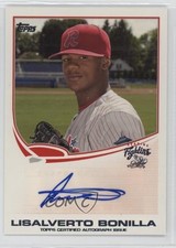 2013 Topps Pro Debut Lisalberto Bonilla Lisalverto Bonilla #PDA-LB Auto 1q8g