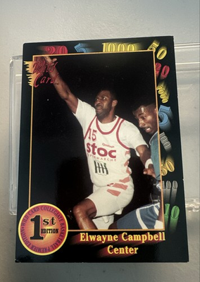 #ad 1992 Wild Card Collegiate Elden Campbell #85 $2.29