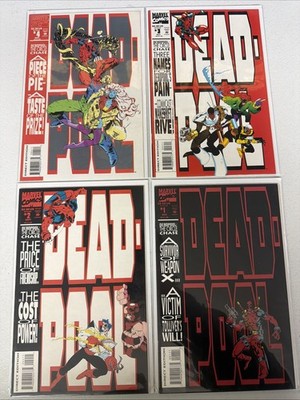 Deadpool Circle Chase  #1 2 3 4 1993 Lot Run Set Marvel Comics VF/NM *Z2