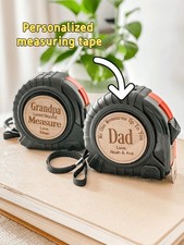 Personalized Measuring Tape Gift for Dad Boyfriend Father's Day Christmas Gift