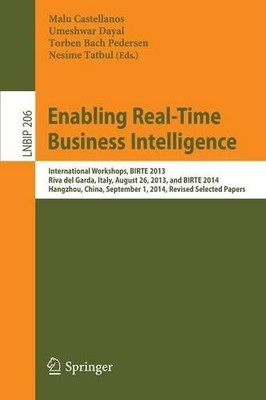 Enabling Real-Time Business Intelligence - 9783662468388