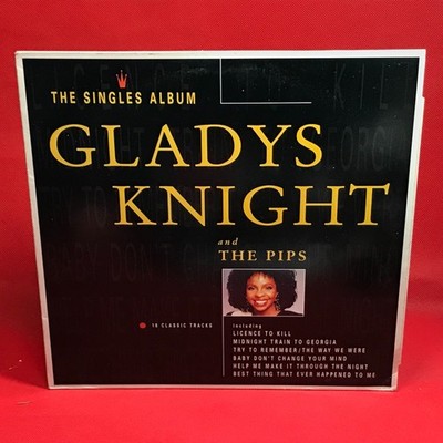 GLADYS KNIGHT & THE PIPS The Singles Album 1989 UK vinyl  LP Polygram Best of ~