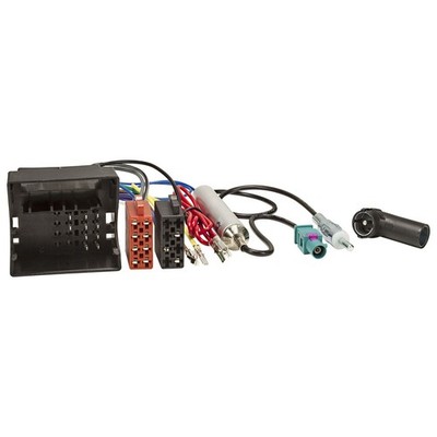 Radio Adapter Kabel passend für Audi Skoda Seat VW Quadlock Phantom DIN ISO