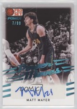 2021 Leaf Pro Set Power Moves Platinum Spectrum Foil 7/99 Matt Mayer Auto 0tw4