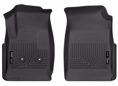 #ad #ad Husky WeatherBeater Front Floor Mats 2pc Fit 2015 2022 Colorado Canyon Black $49.95
