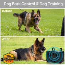 GlossyEnd 2pcs Anti Barking Device 3 Modes Ultrasonic Dog Deterrent L3