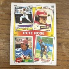 1986 Topps The Pete Rose Years - Pete Rose #6 Cincinnati Reds Phillies
