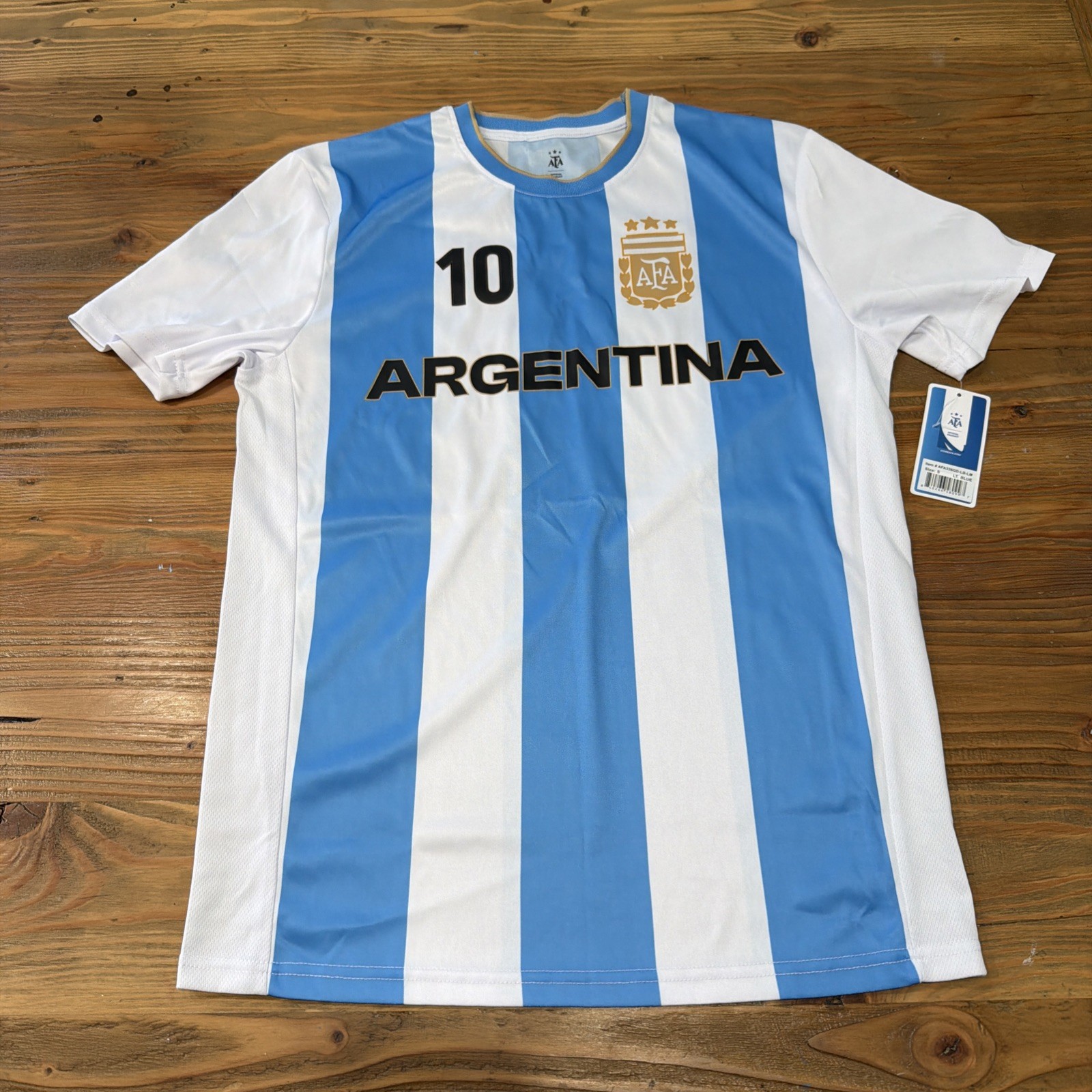 Official AFA  Argentina Lionel Messi #10 Jersey small s unisex
