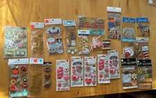 Scrapbook 3 D Stickers Lot Jolee's Soft Spoken Recollections K Co More New