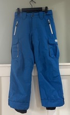 PICTURE 2008 Friends Line Blue Kids Unisex Size 10 Snow Ski Snowboarding Pant