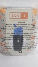 SOK IT Reusable Insulating Bottle Sleeve Blush Blossoms Medium 16 oz