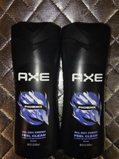Axe Refreshing Long Lasting Body Wash, Phoenix 16 fl oz Lot Of 2