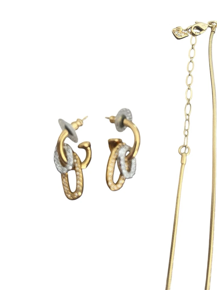 Juego de collar/pendientes colgantes Swarovski Good Dance Foto 4 de 4