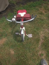Vintage Retro Radio Flyer Red Tricycle Spoke Wheels Steel Frame Model 33