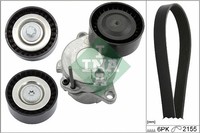 1X INA 529 0321 10 Keilrippenriemensatz FüR Mercedes-Benz
